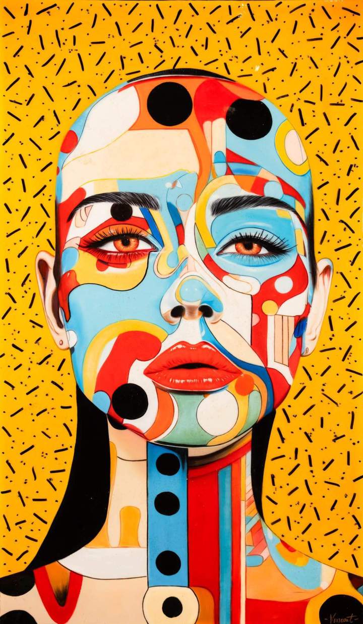 By Vincent Byrnes 63 H x 35.5 W inches